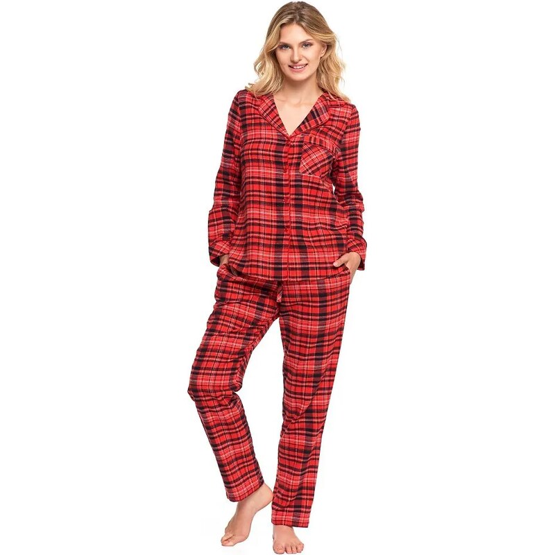 Dámske flanelové pyžamo Moraj PDD6600-002 66398400