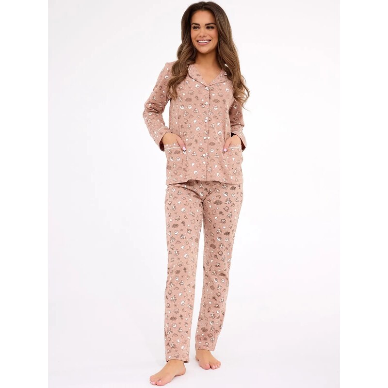 Dámske pyžamo Cornette 482/434 Smile 66398403