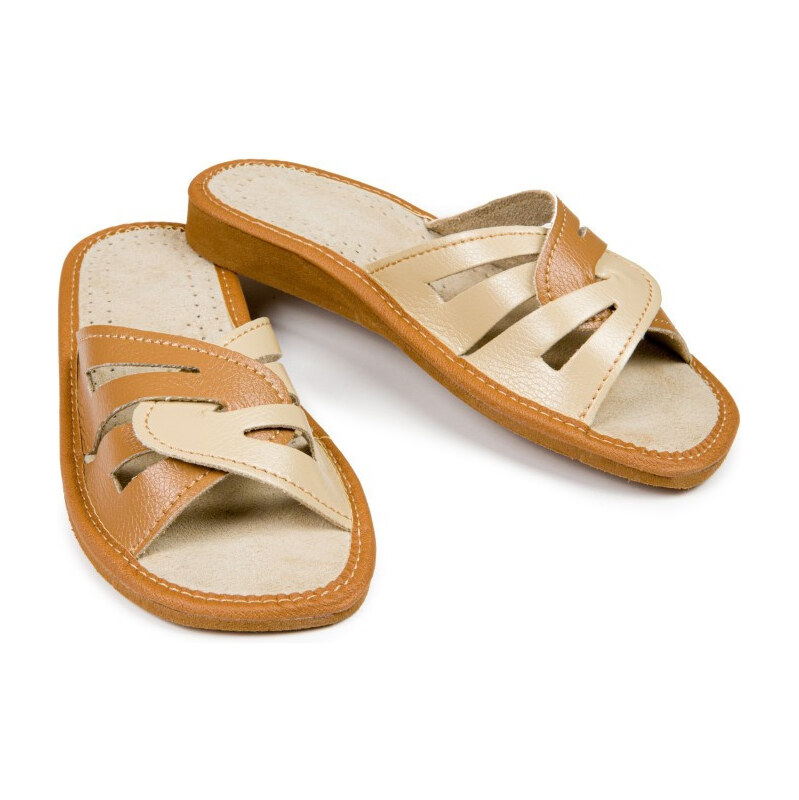 Dámske papuče, veľkosť 36 | hnedá KD-05-BR-36 66399565