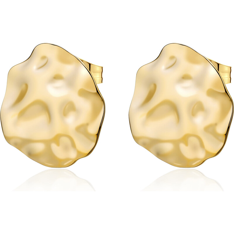 SAgapõ Módne pozlátené náušnice Emotion SMO26 66589501