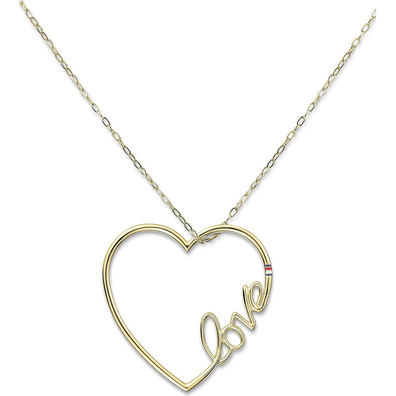 Tommy Hilfiger Dlhý oceľový náhrdelník so srdcom 2700908 66588114