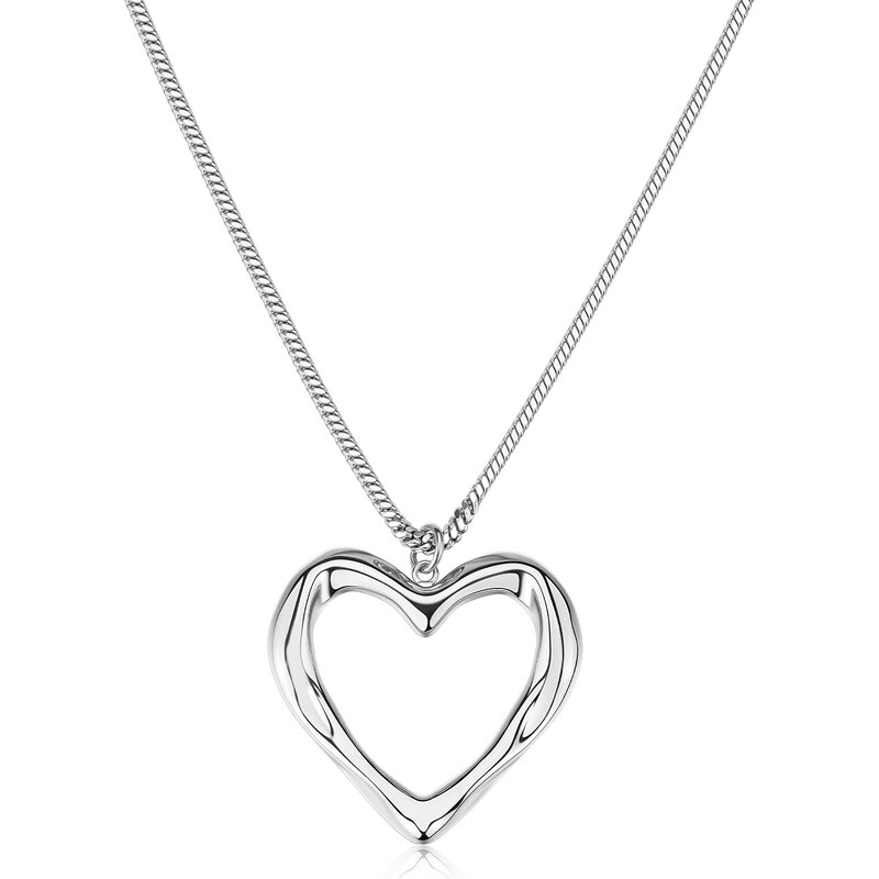 SAgapõ Romantický náhrdelník so srdiečkom Emotion SMO01 66587462