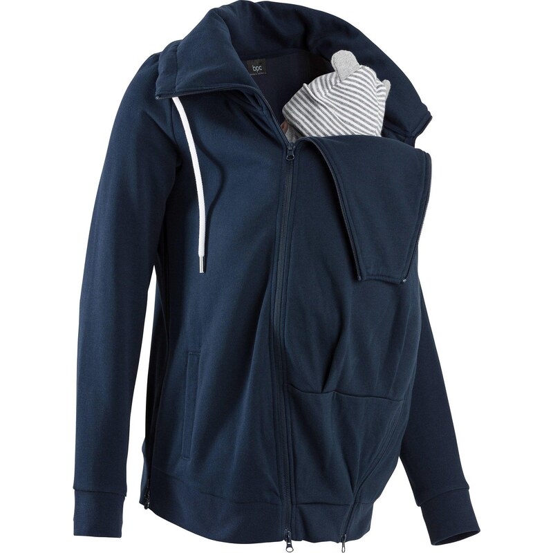 bonprix Materská mikinová bunda / bunda na nosenie detí, 3 v 1, farba 44741800