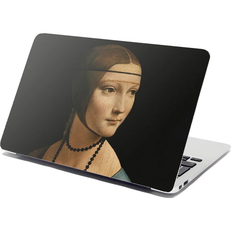 Sablio Samolepka na notebook Dáma s hranostajom - Leonardo da Vinci 65112558