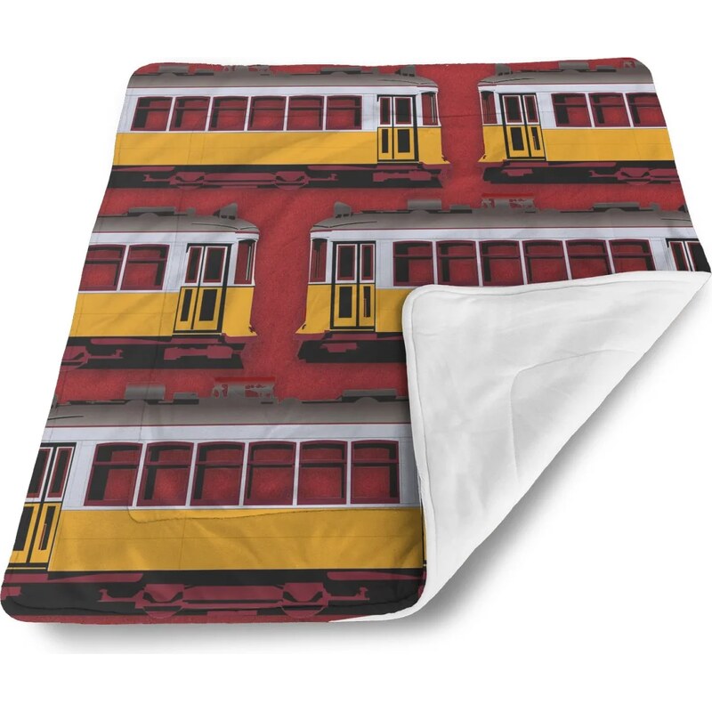 Sablio Deka pre bábätko Lisabonské historické električky Červený 62633479