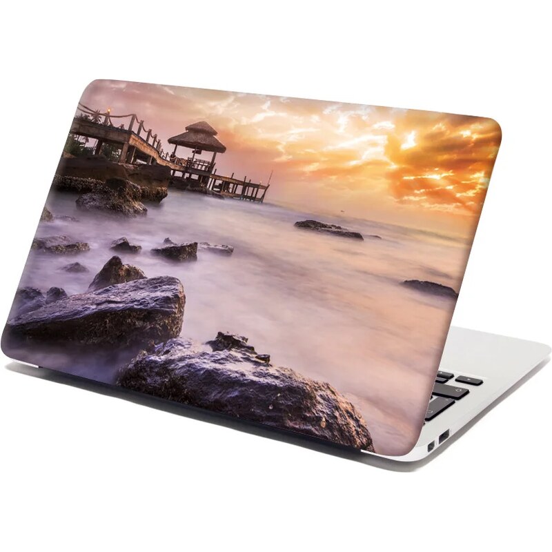 Sablio Samolepka na notebook Hmla nad mrakodrapmi 65098640