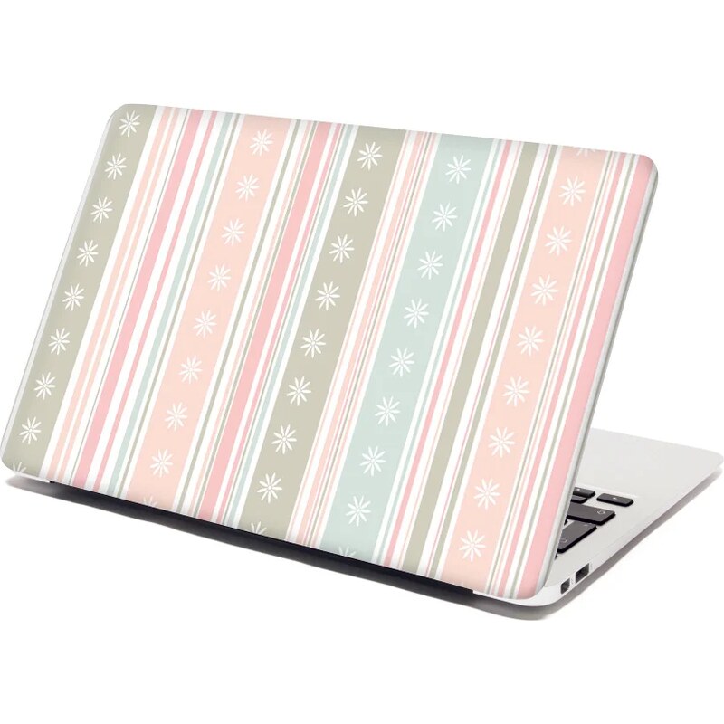 Sablio Samolepka na notebook Pruhy a bodky 65100041