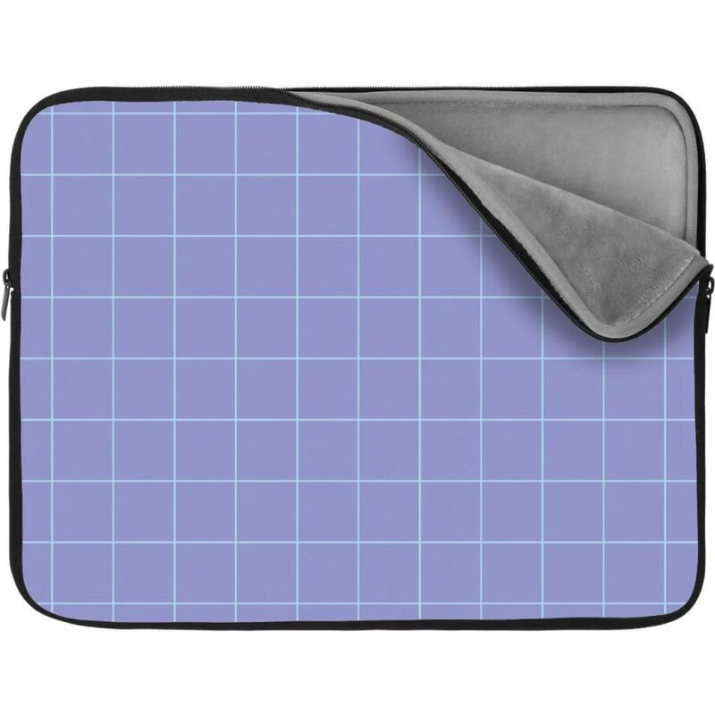 Sablio Obal na notebook Štvorcový vzor fialovej 65427022