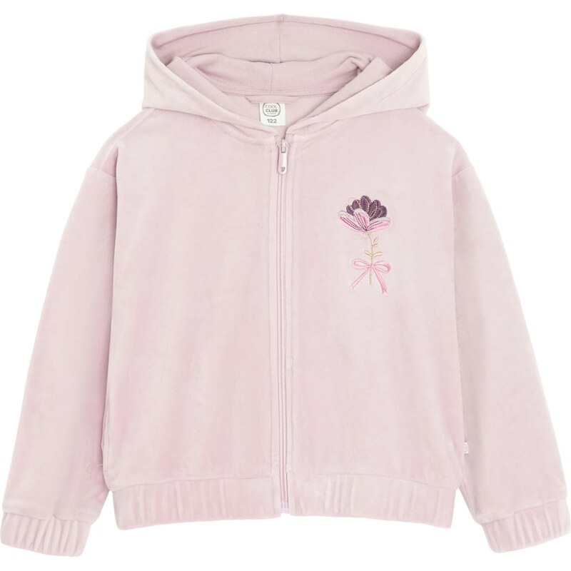 Cool Club Tepláková bunda ružová 66405206