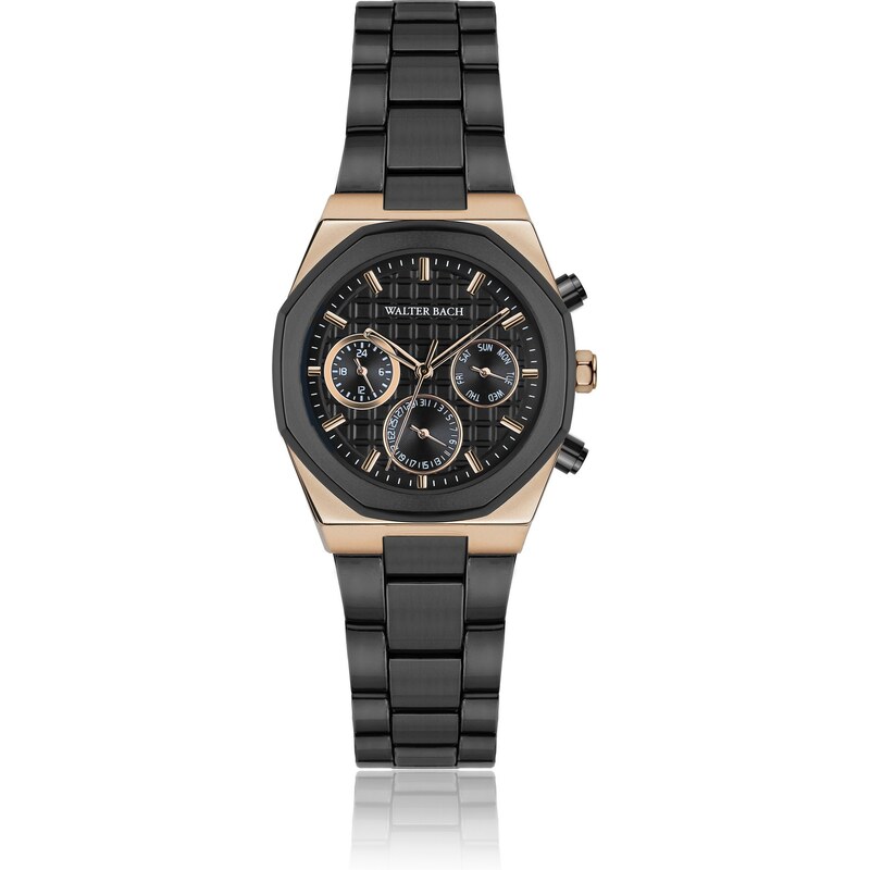 Pánske okrúhle hodinky Walter Bach WDR1-X00B 66438747