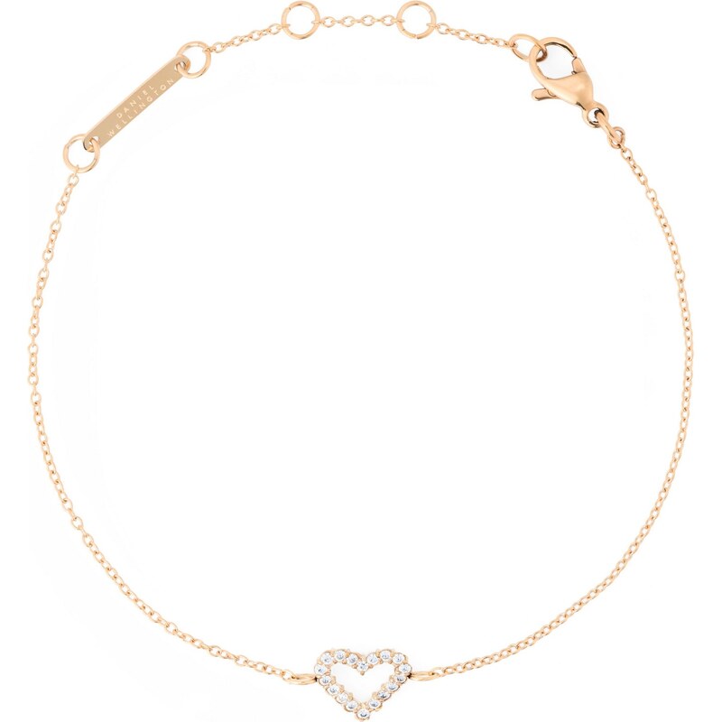 Daniel Wellington dámsky náramok oceľový Mirelle Heart DW00401618 66438727