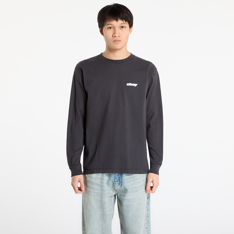 OBEY Clothing Tričko OBEY Star Long Sleeved T-Shirt. Pigment True 66409532