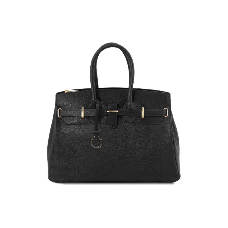 Kožená kabelka so zlatým kovaním TL Bag Tuscany Leather 66337724