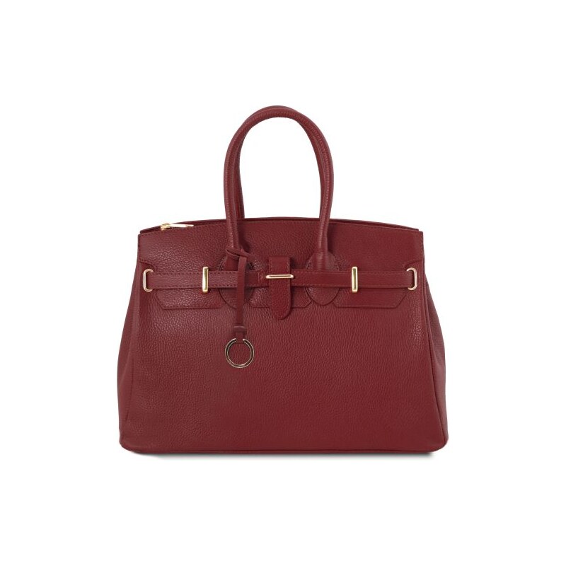 Kožená kabelka so zlatým kovaním TL Bag Tuscany Leather 66337725
