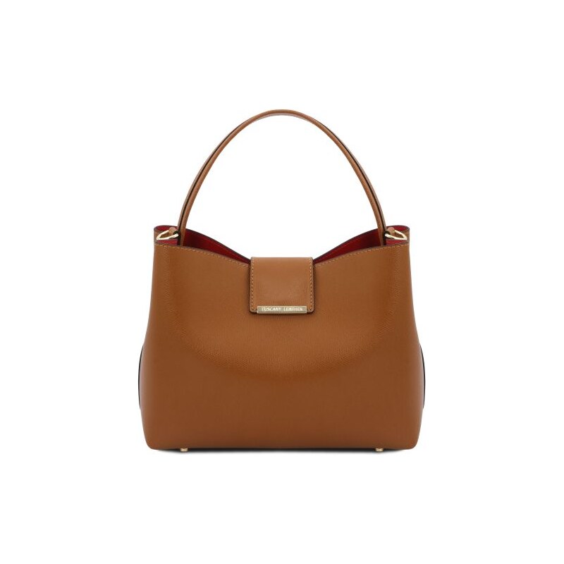 Kožená bucket kabelka Clio Tuscany Leather 66355470