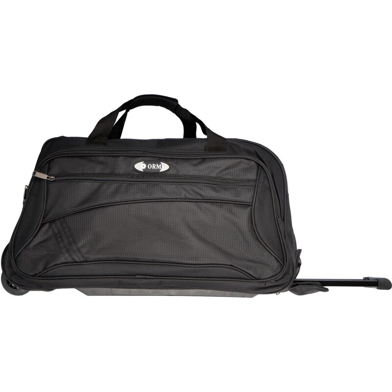 ORMI Priestranná cestovná taška Wanda, čierna 64832947