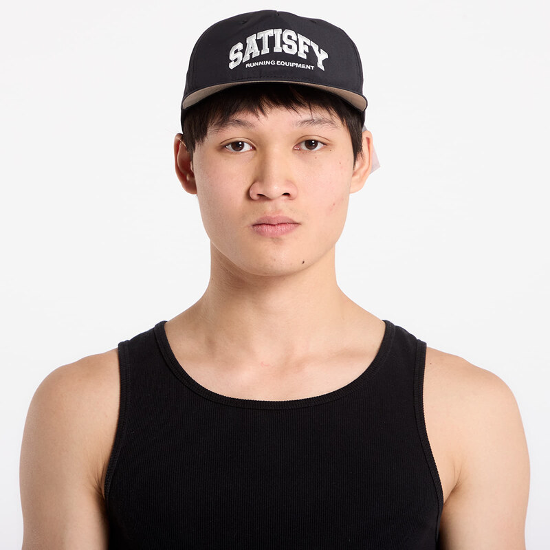 Šiltovka Satisfy FliteSilk 5 Panel Pinch Cap Black Universal 66419546