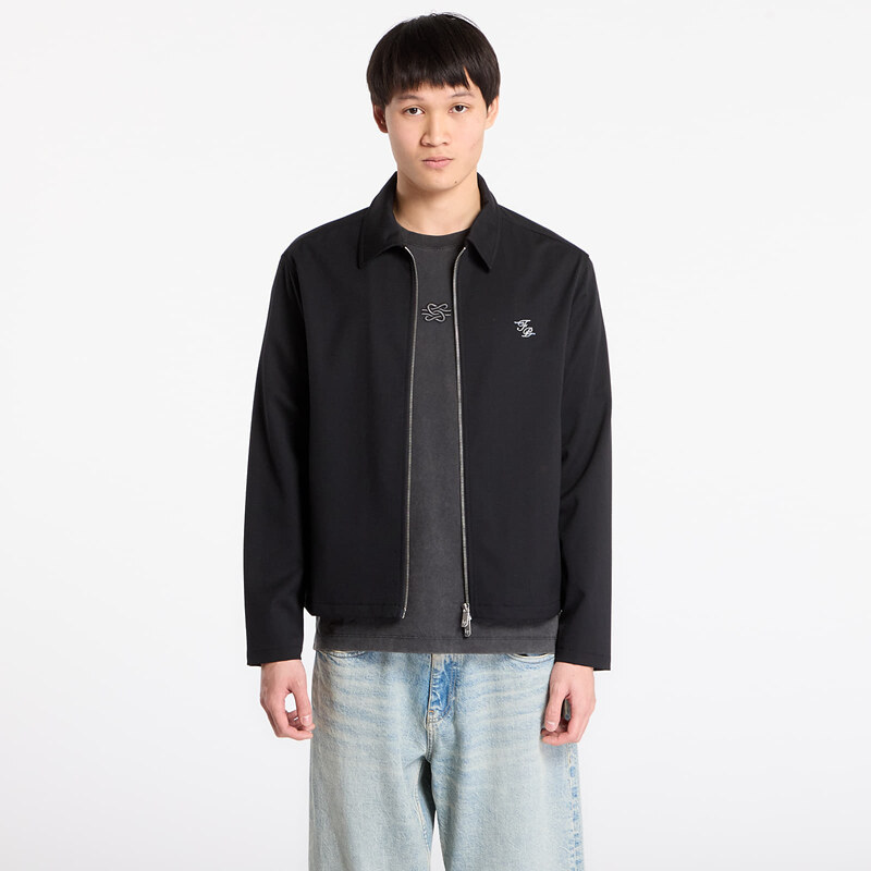 Bunda Filling Pieces Coach Jacket Twill Wool Black XL 66419528