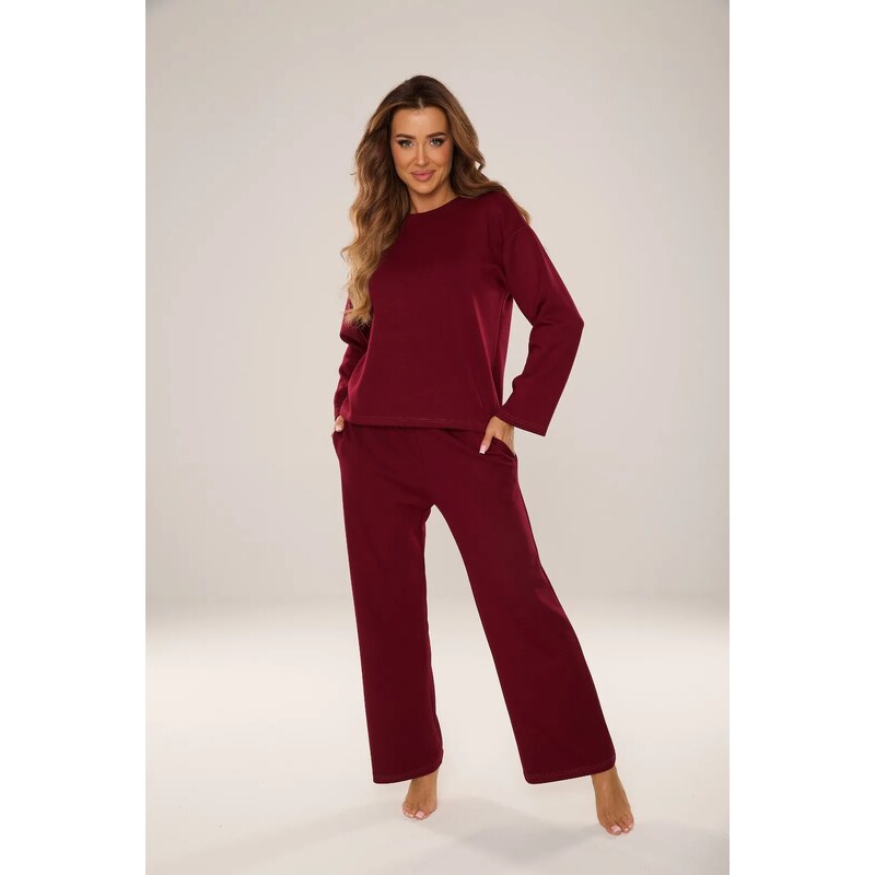 Dámska tepláková súprava De Lafense 886 Butter 66420305