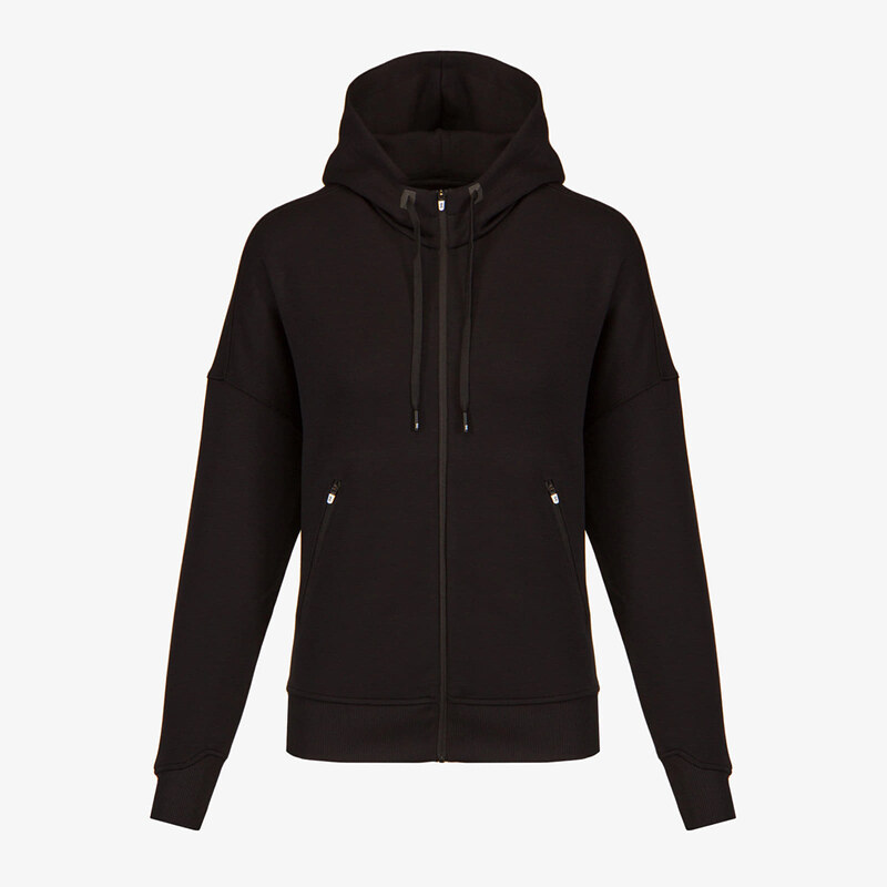 Mikina On Zipped Hoodie Black L 64529598