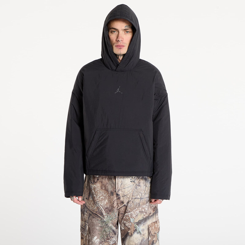 Bunda Jordan Flight Mens Padded Mountainside Pullover Hoodie Black/ Dk 66421099