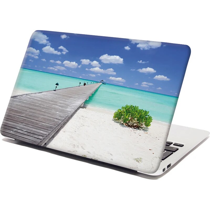 Sablio Samolepka na notebook Mólo na pláži 65098639