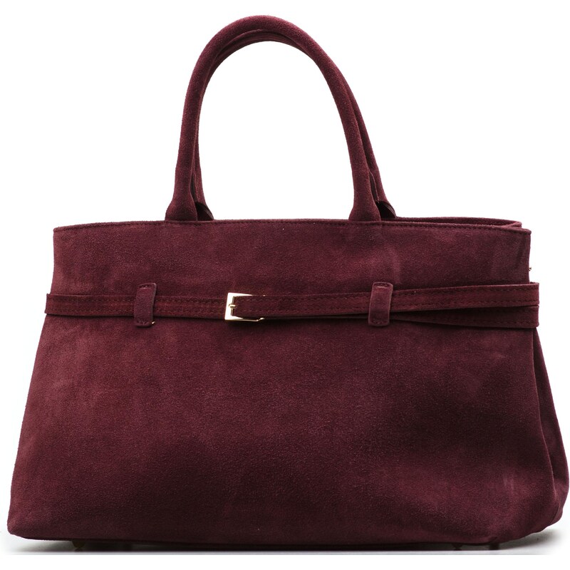 Blaire Kožená kabelka Elisa bordó 65601614