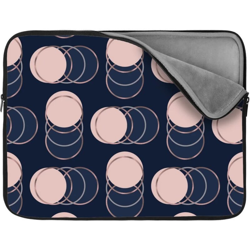 Sablio Obal na notebook Kruhy a bodky 65430314