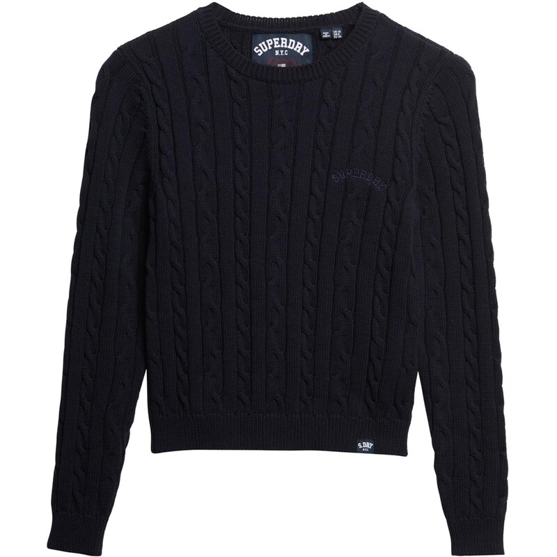 Superdry & Co Sveter Essentials námornícka modrá 66427118