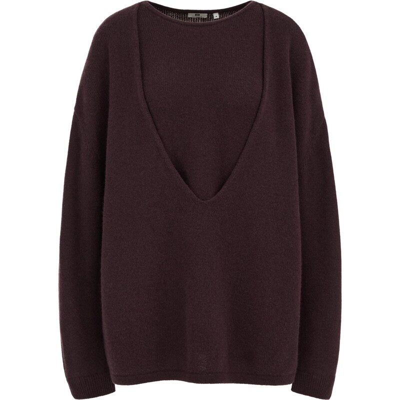 WE Studio Sveter baklažánová 66427250
