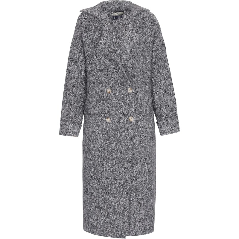 DreiMaster Vintage Kardigán sivá / sivá melírovaná 66427356