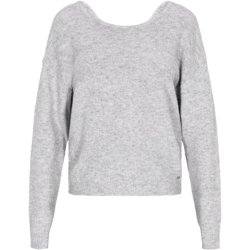 DreiMaster Klassik Sveter svetlosivá 66427405