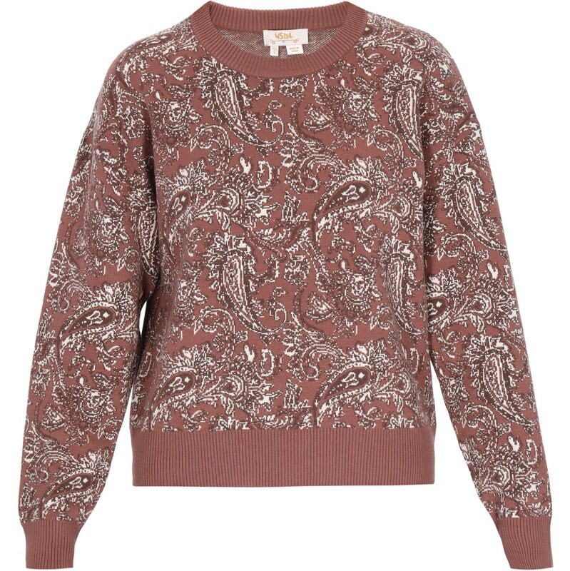 usha FESTIVAL Sveter farba ťavej srsti / nebielená / karamelová 66427528