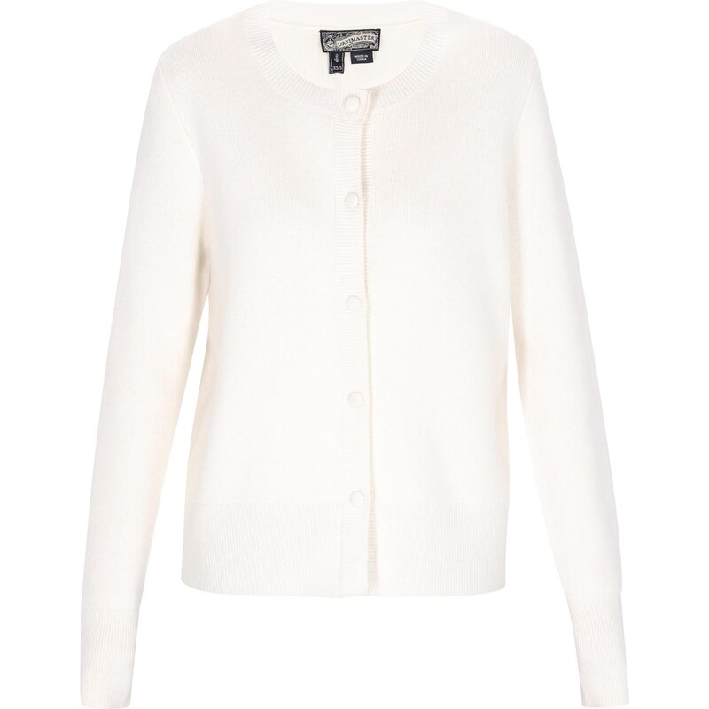 DreiMaster Vintage Kardigán šedobiela 66428710