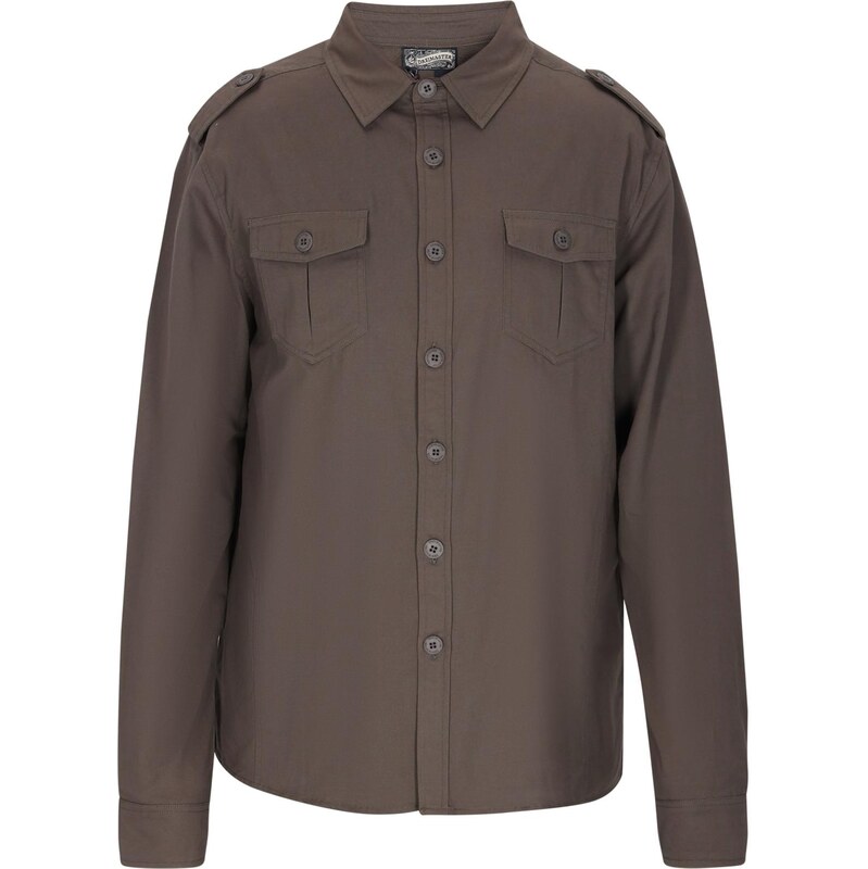 DreiMaster Vintage Košeľa farby bahna 66428720