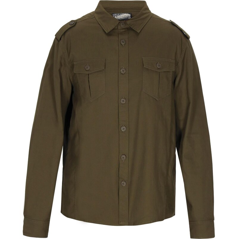 DreiMaster Vintage Košeľa olivová 66428700