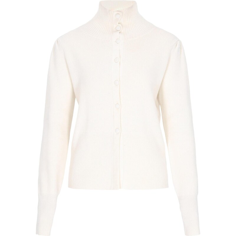 DreiMaster Vintage Kardigán Vintage šedobiela 66428754