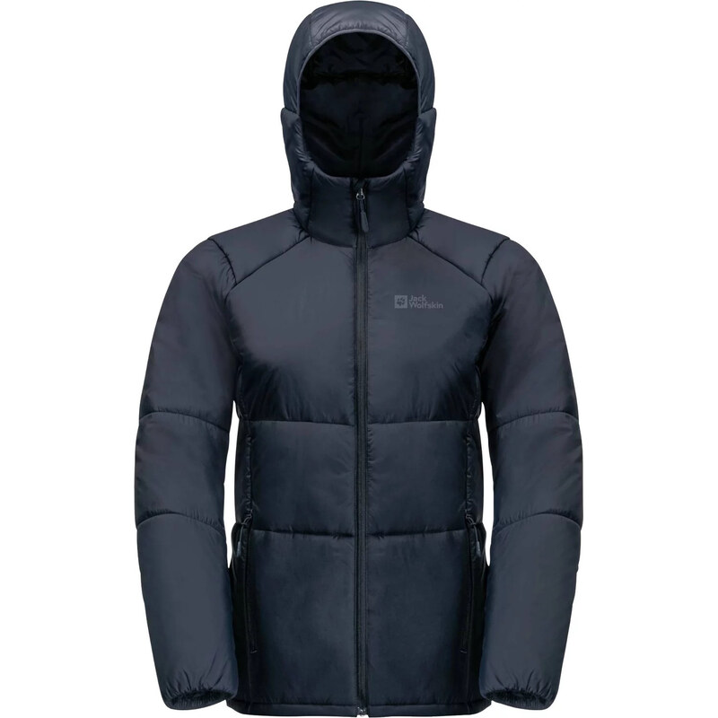 Čierna dámska bunda Jack Wolfskin Bergland INS Hoody W 1207221-1010 65151365