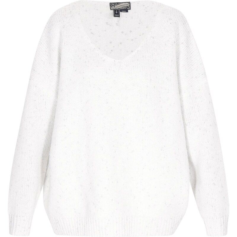 DreiMaster Vintage Sveter šedobiela 66428789