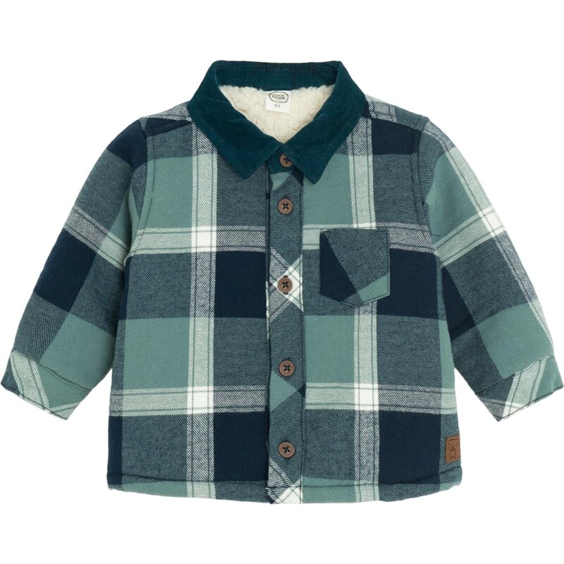 Cool Club Prechodná bunda námornícka modrá / mätová / biela ako vlna 66428831