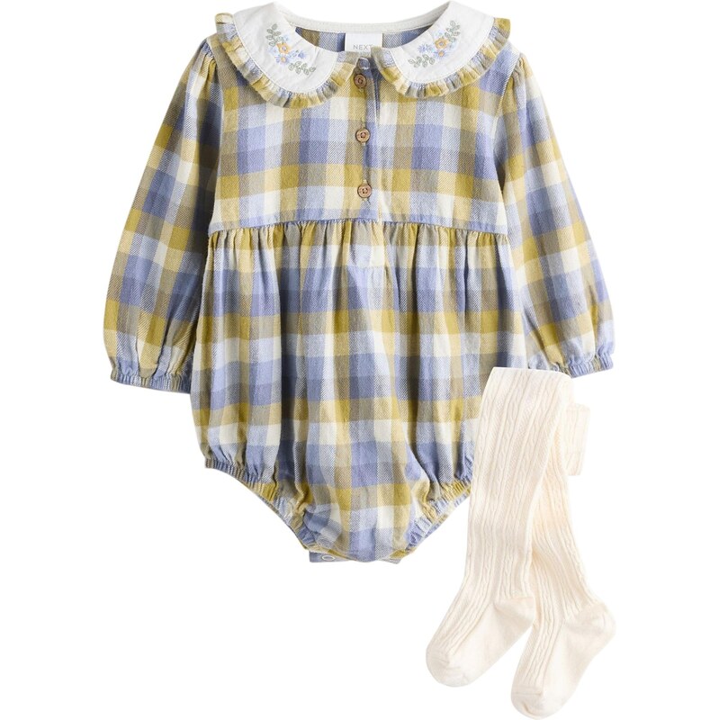 Next Set zafírová / modrosivá / kaki / biela 66429336