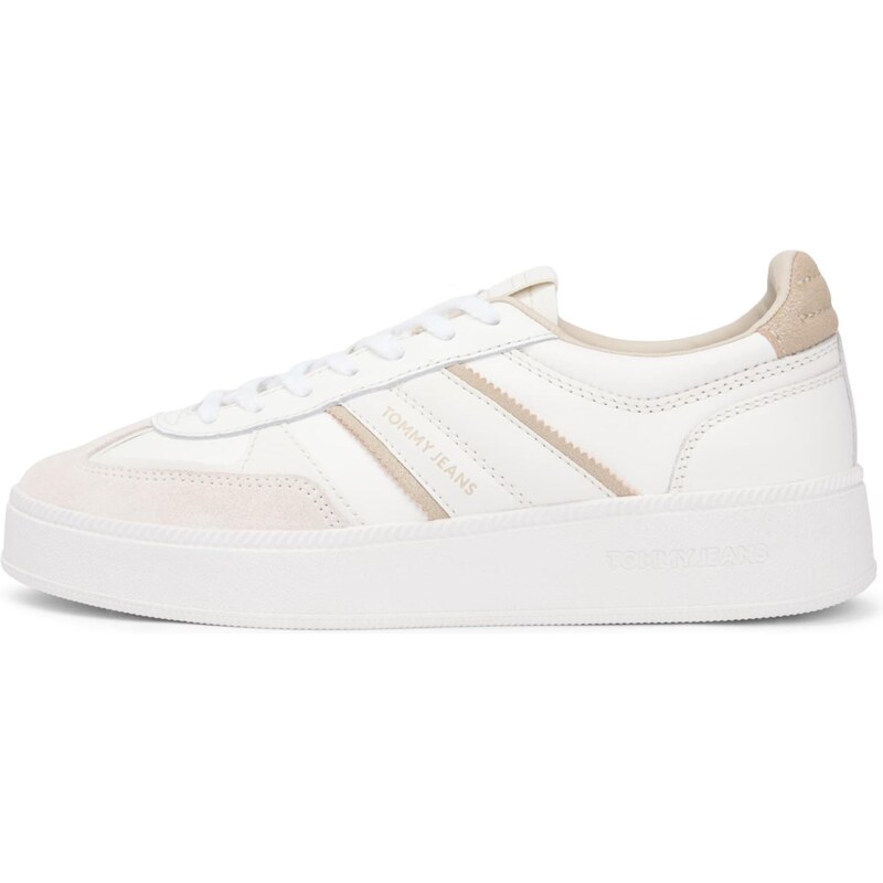 Tommy Jeans Nízke tenisky The Greenwich Edge béžová / svetlobéžová / 66429375