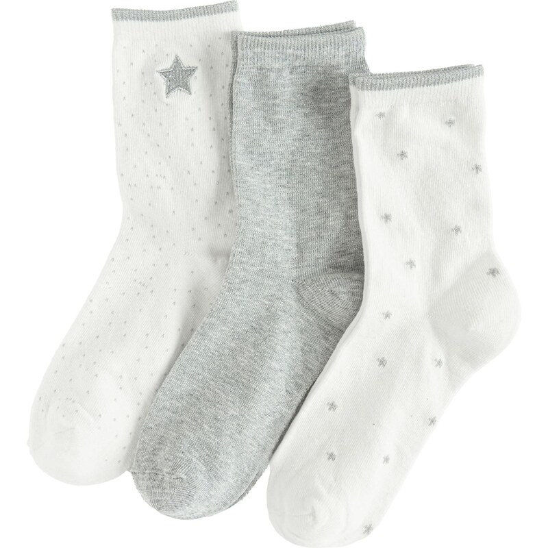 Cool Club Ponožky sivá / biela 66429424