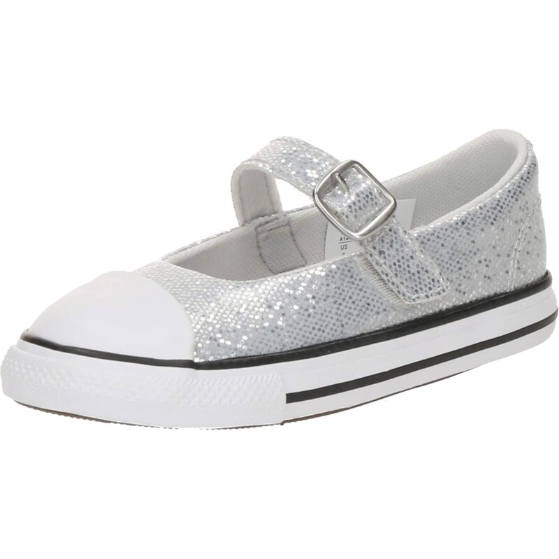 CONVERSE Baleríny CTAS strieborná / biela 66429618