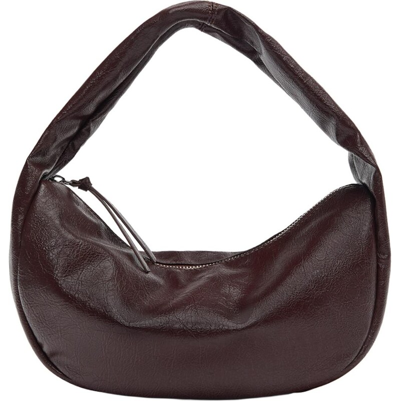 Pull&Bear Kabelka na rameno hnedá 66429572