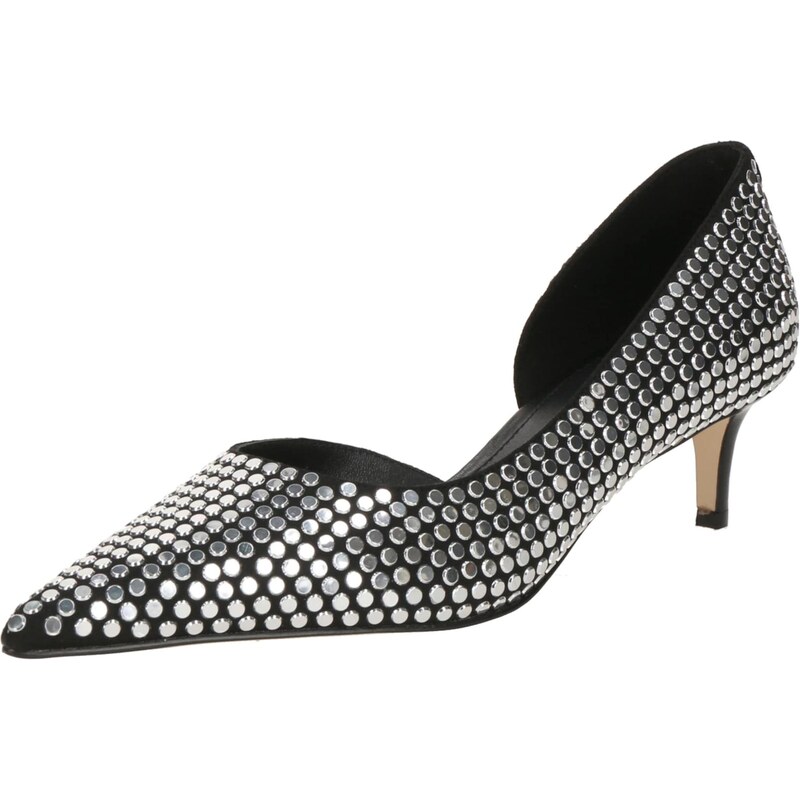 MICHAEL Michael Kors Lodičky ELYSE čierna / strieborná 66429628