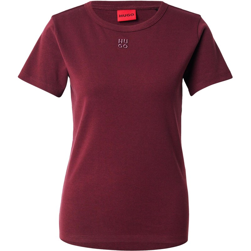 HUGO Tričko Deloris cyklaménová 66429678