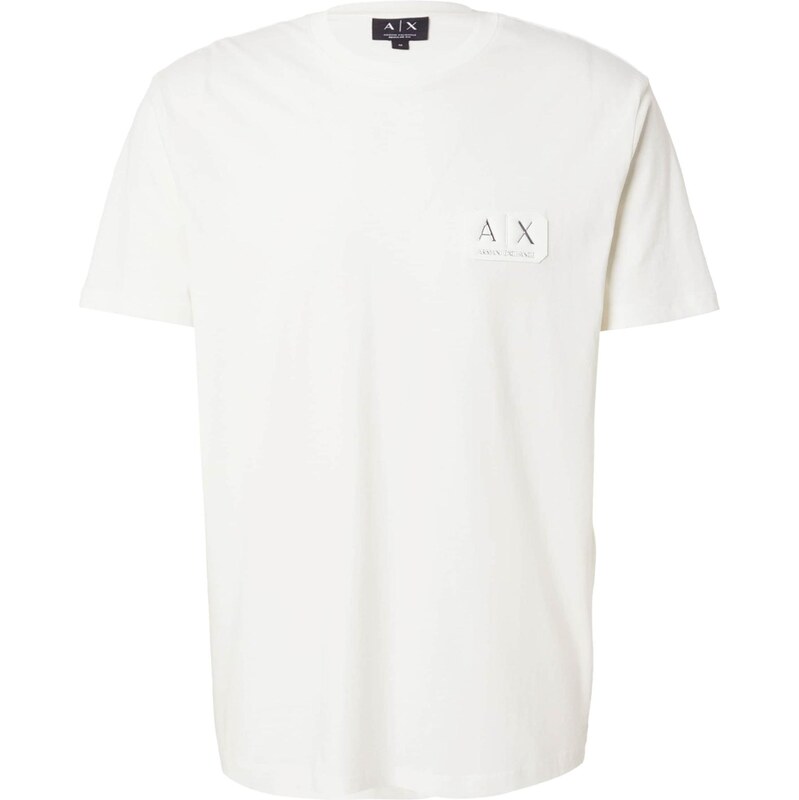 ARMANI EXCHANGE Tričko strieborná / šedobiela 66429662