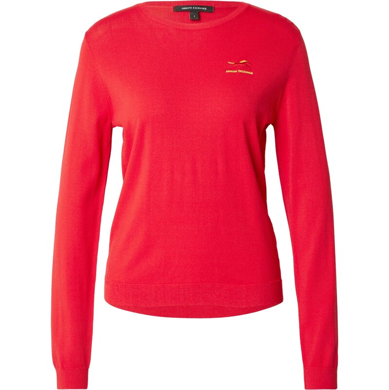 ARMANI EXCHANGE Sveter žltá / červená 66429862
