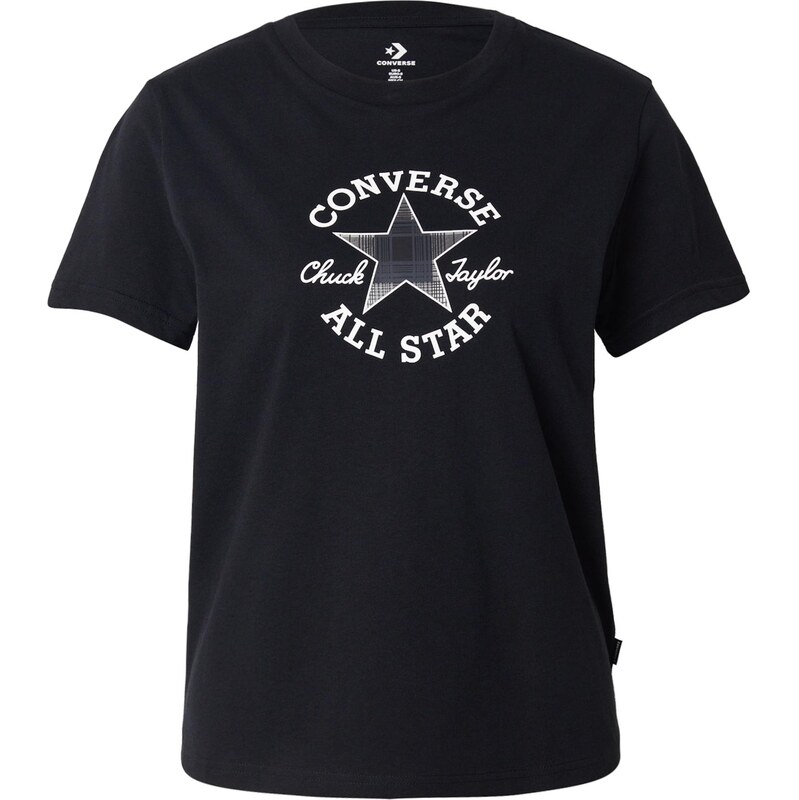 CONVERSE Tričko CHUCK čierna / biela 66429858